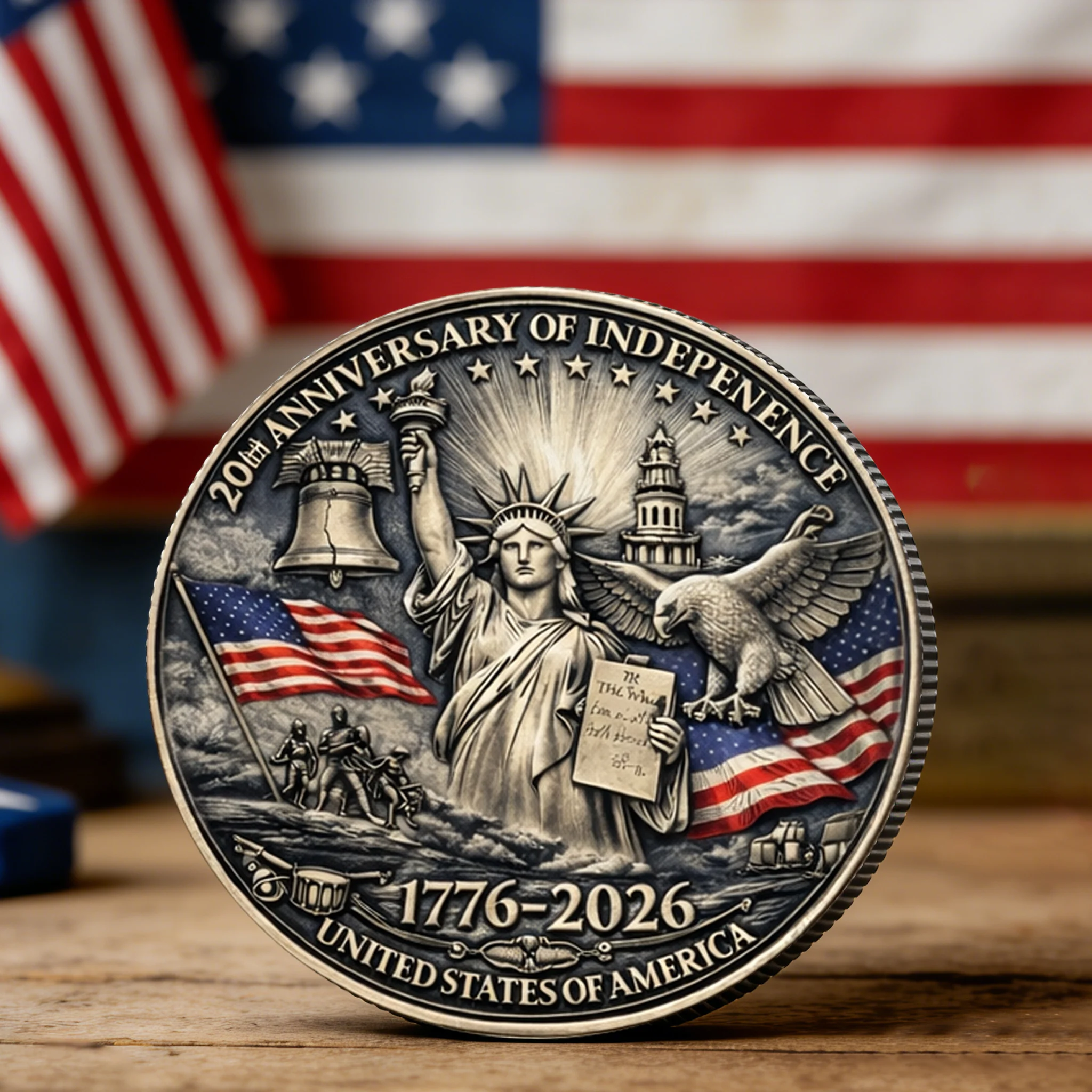 🏆Flash Sale 60% OFF -250th Anniversary USA Independence Coin 1776–2026