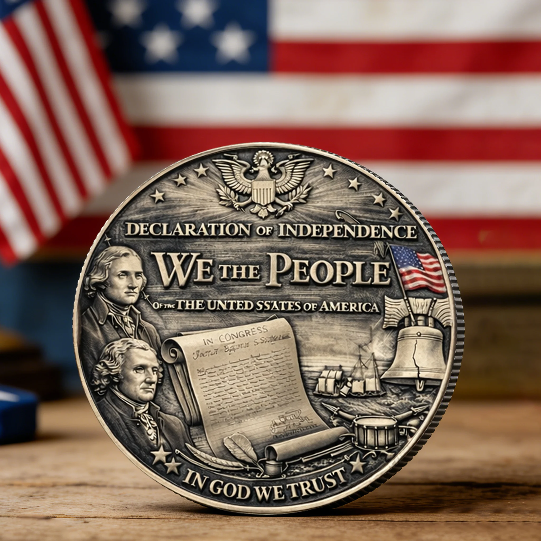🏆Flash Sale 60% OFF -250th Anniversary USA Independence Coin 1776–2026
