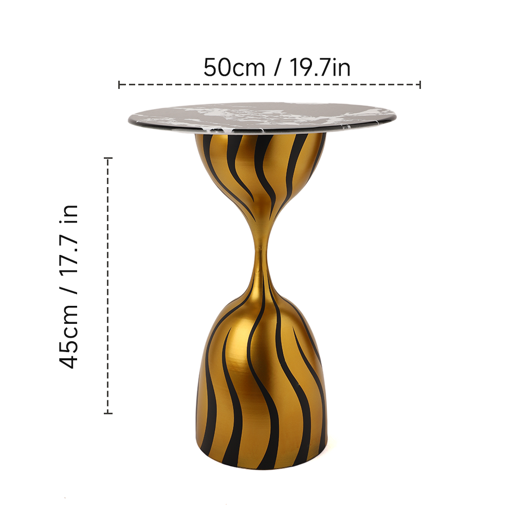 Modern Art Coffee Table - Retro Style