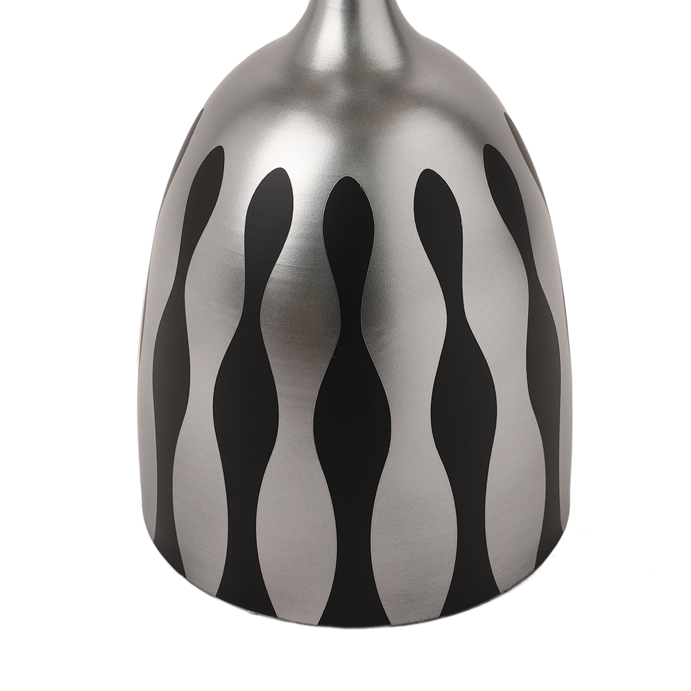 Modern metallic coffee table - marble texture 4