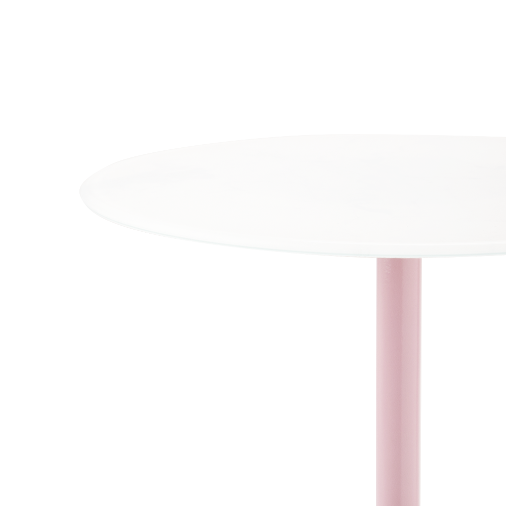 Modern Cute Style Side Table - Pink Spots
