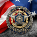 Chuck Norris Texas Ranger Cordell Walker Memorial Limited Edition Pin