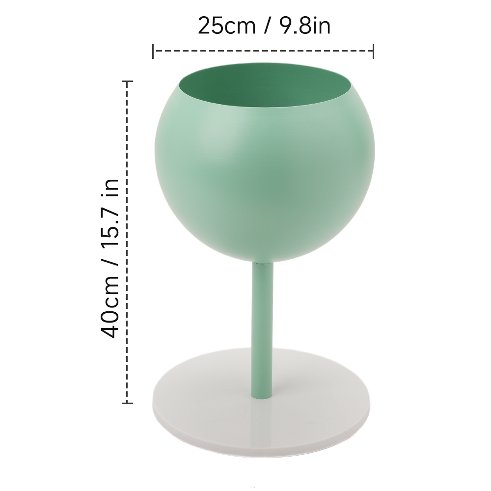 Mint Vibe |Iron Plant Stand |Special Lacquered| Macaron Green Finish