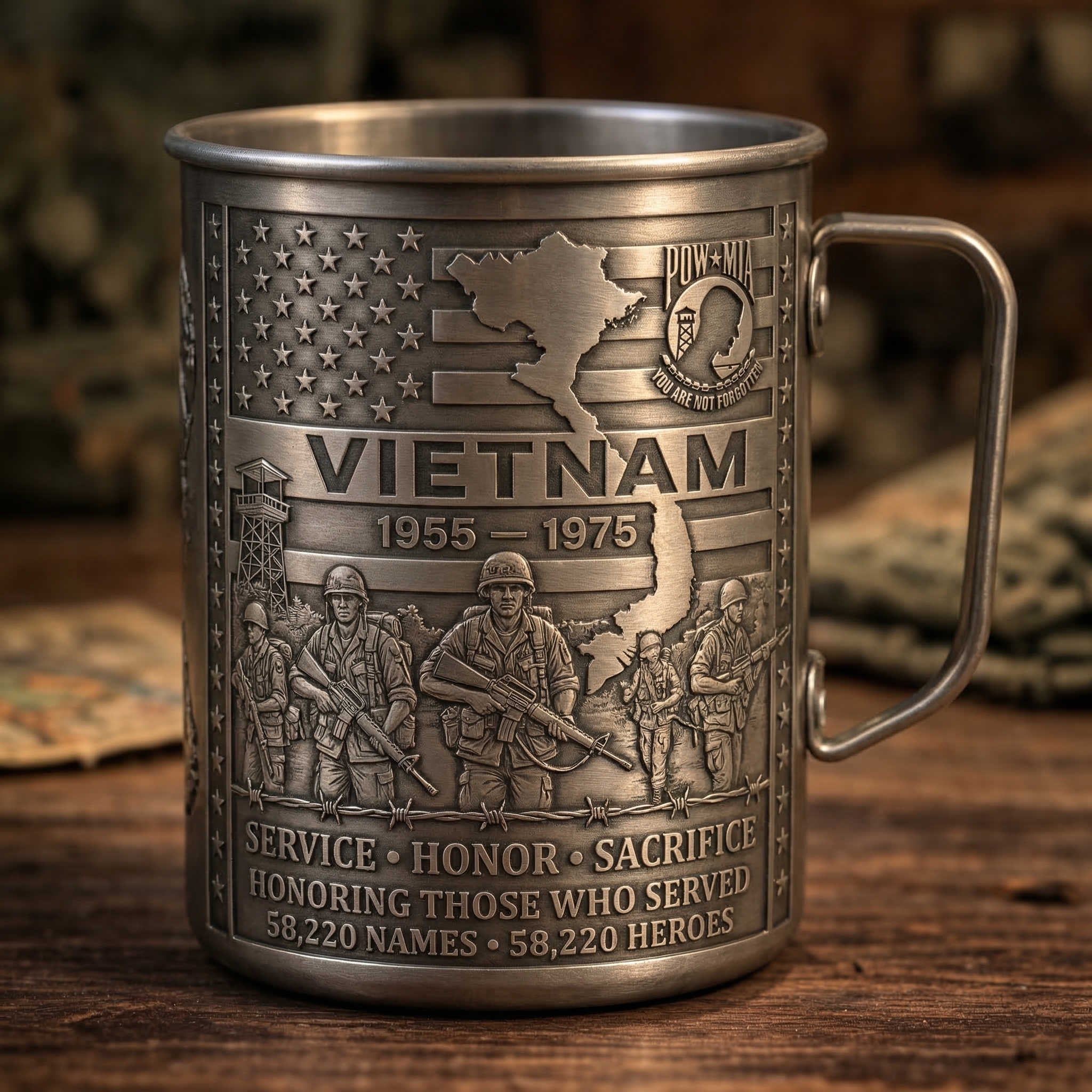 🏆Last Day Promo: 60% OFF 🎖️- Vietnam Veteran Honor Coffee Mug – 1955-1975 Service Tribute -✈️Buy 2, Get Free Shipping